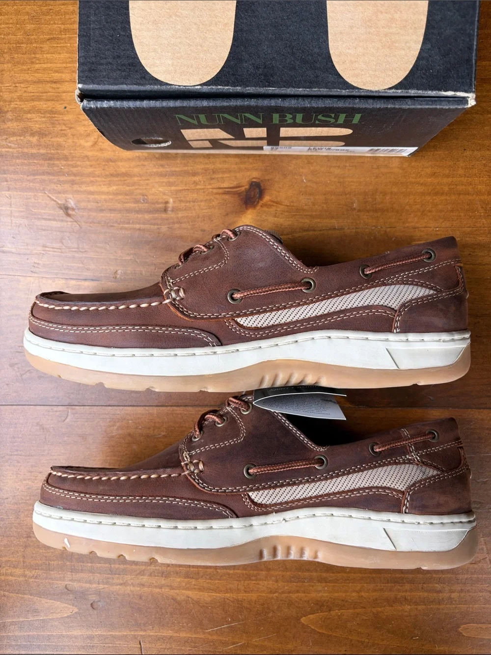 Nunn Bush Lewis Brown Sport Casual Shoe Sz 9